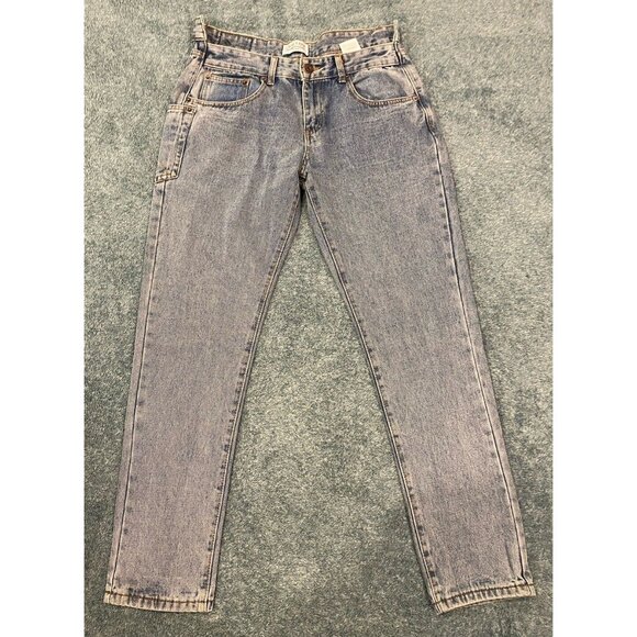 Liquor n Poker Step Waist Jeans - Size 12 Light Wash - Picture 2 of 7